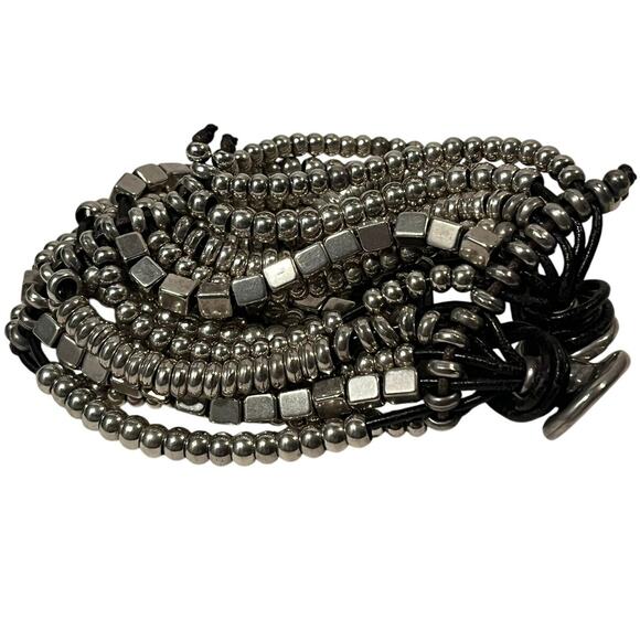 UNO de 50 Trivial Multistrand Silver Bracelet ORIGINAL - Picture 5 of 7